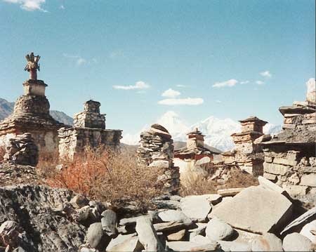 Muktinath Stupas
